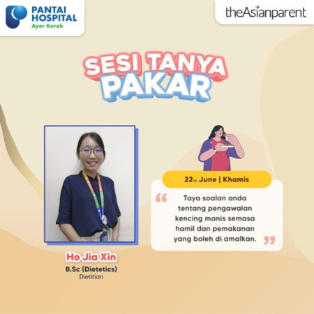 Sesi Tanya Pakar Bersama Cik Ho Jia Xin dari Pantai Hospital Ayer Keroh