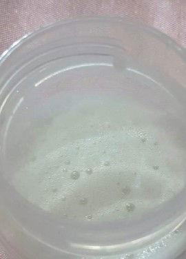 ปั้นนมครั้งแรกแล้วมีฟอง