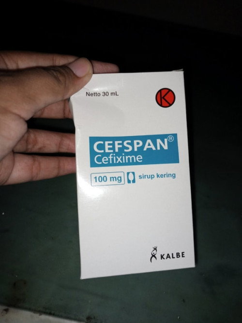 Jual Cefspan (Cefixime) 100mg (sirup kering)