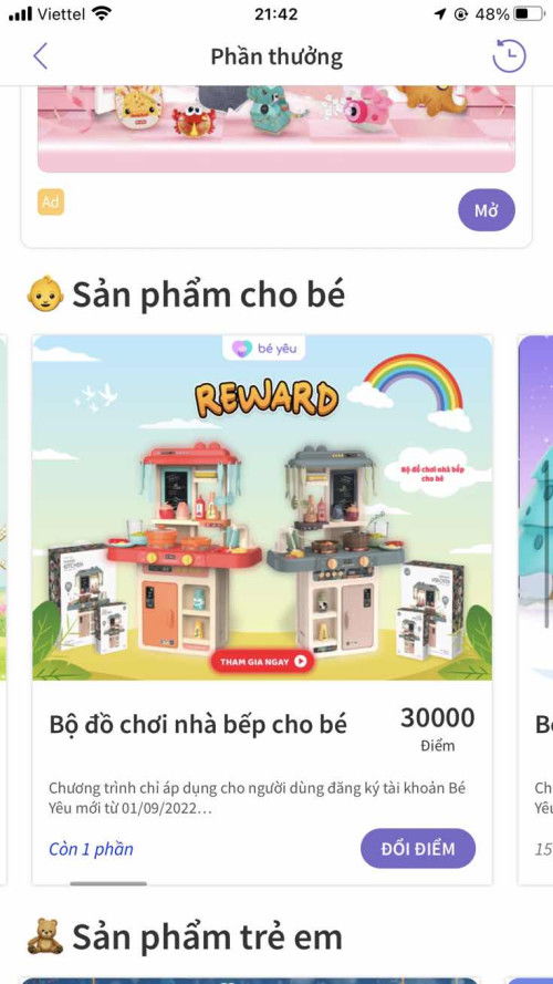 Điểm đổi thưởng