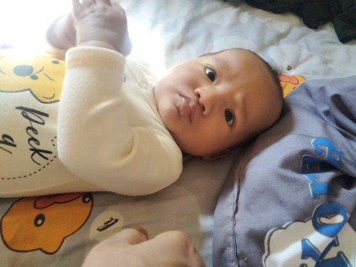 ลูกไม่ยอมคว่ำไม่ยอมนั่ง
7เดือน14วัน