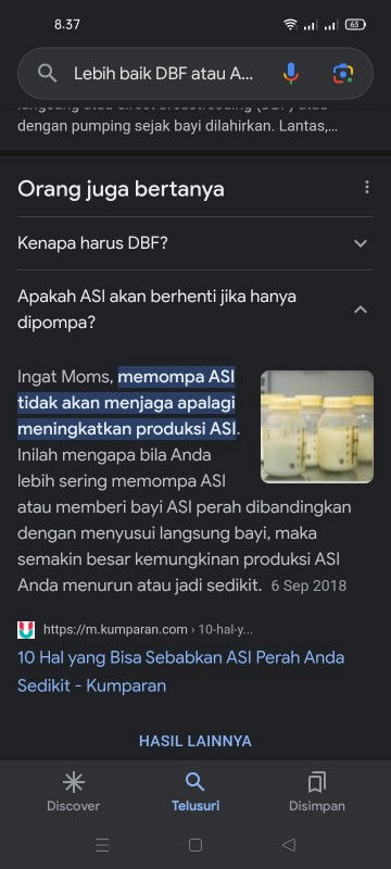 Apakah aman2 aja kalau mom eping no dbf langsung #newmom 

Apakah Asi sering dipompa akan berkurang