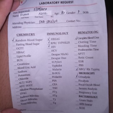 Laboratory Test