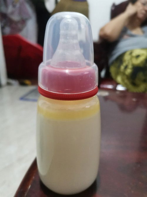 Breast feeding to Bottle feeding