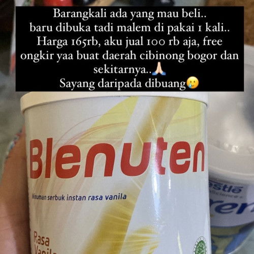 Jual Susu blenuten