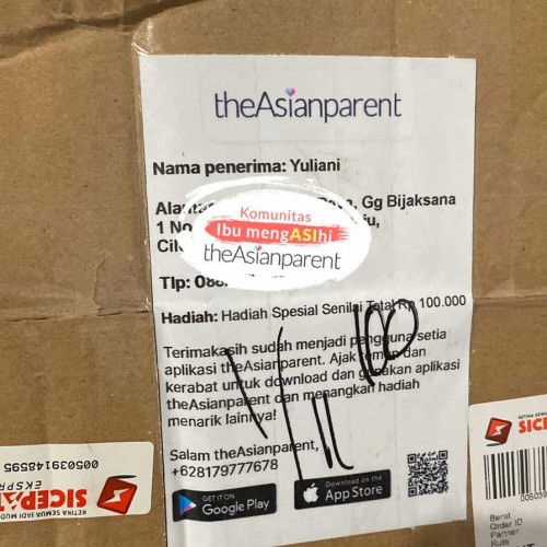 dapat gift senilai 100rb.