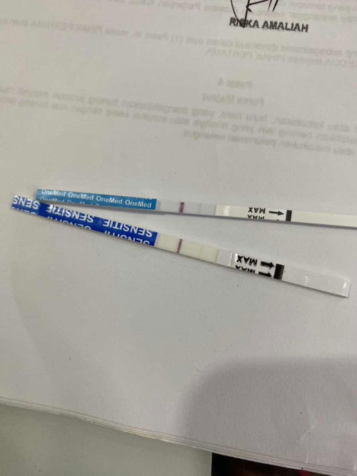 tespek samar belum telat haid