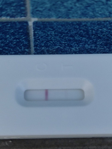 Faint line