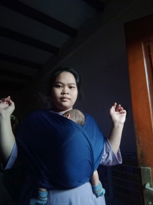 Mohon koreksi gendongn m-shape