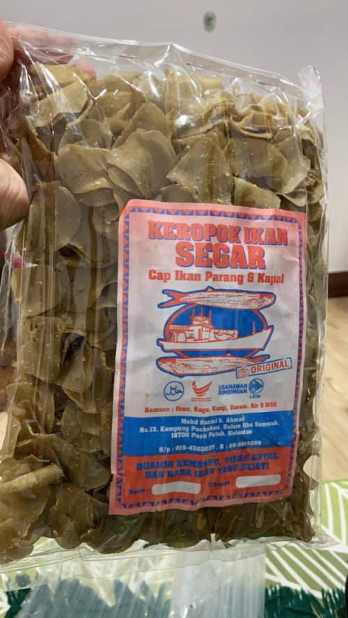 Keropok keping tak goreng