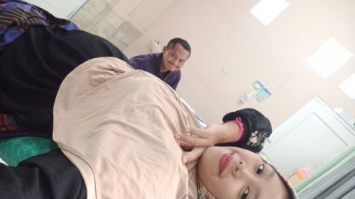 Minta Do'anya ya bunda" Jam 8 pagi Saya jadwal sc. 
Semoga yang menanti buah Hati juga menuyusul