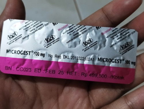 Obat penguat kandungan MICROGEST