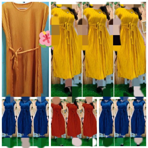 Daster Plisket all size standar sampe xxl