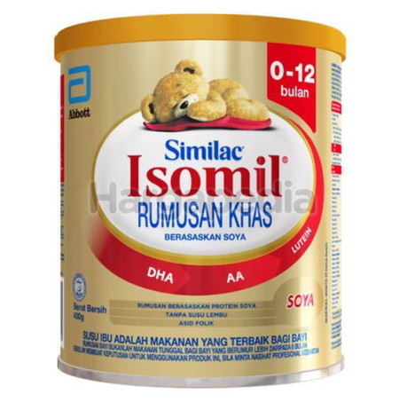 Cara bancuh susu isomil