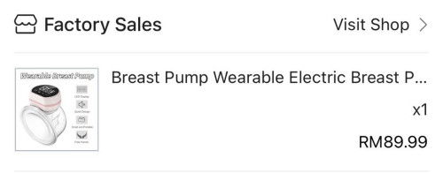 NAK LETGO BREASTPUMP