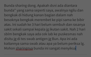 Bengkak hidung uk 37w