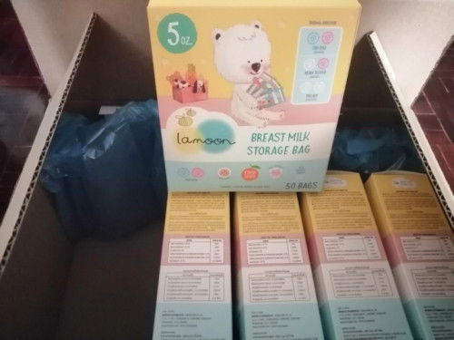 ขาย ถุงเก็บน้ำนม ยี่ห้อ ละมุน 5 oz.