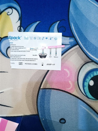 Testpack samar Hamil ngga ya aq udh telat 3 hari