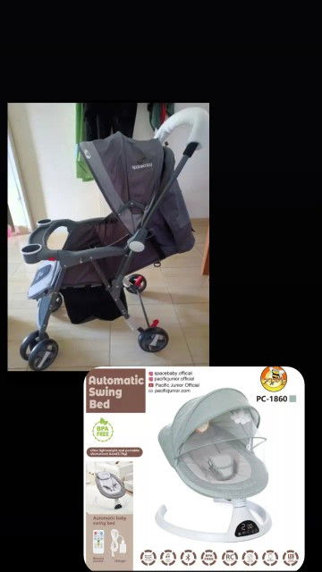 Stroller dan ayunan elektrik