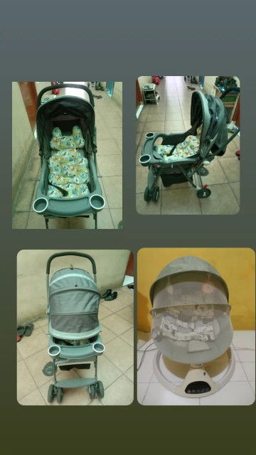 Stroller dan ayunan elektrik