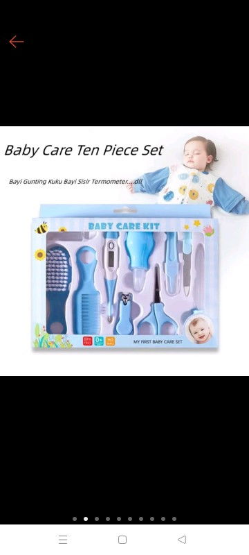 Perlengkapan perawatan bayi