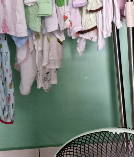 Jemur baju bayi