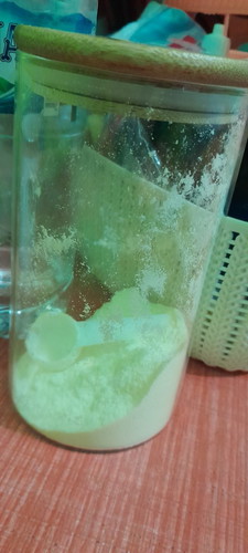 Bun prnh gk naro sufor di toples kurang lebih 1 minggu trus mengeluarkan bau aga asin atau aga aneh