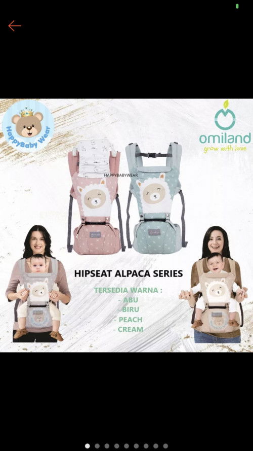 Bayi 4 bulan gendongan seperti ini