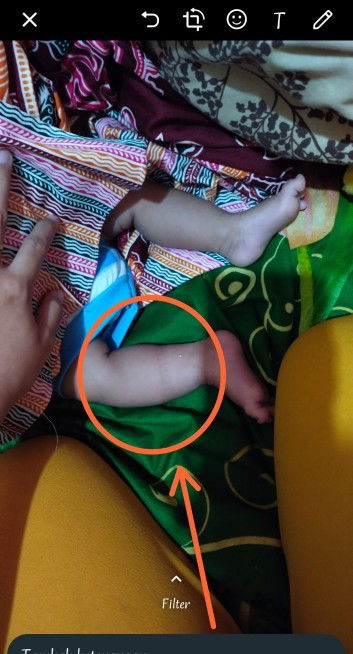 Kaki Newborn 1,5 bulan