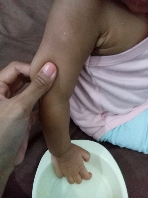 Badan anak dinyinyirin