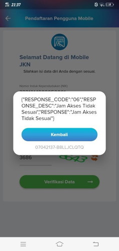 sorry oot, saya mau nanya bun kok mau daftar jkn dihp saya bgni ya?