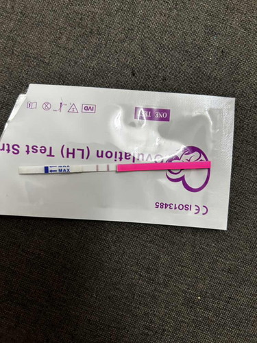 Ovulation line sama terang
