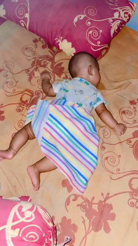 Tidur tengkurap bayi