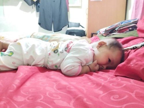 5 bulan lebih 8 hari blm tengkurep?