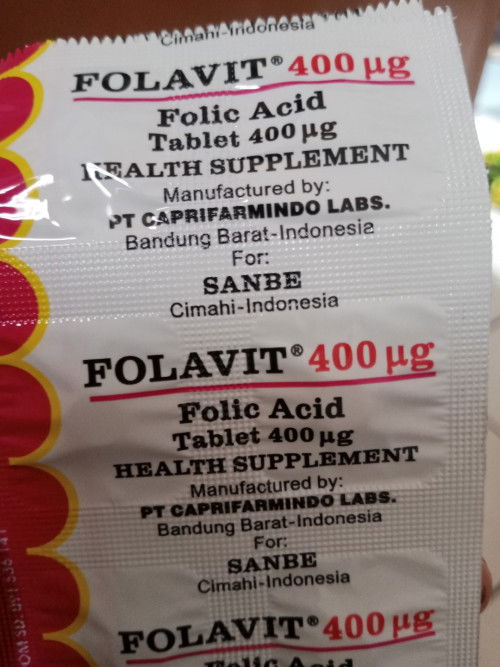 Mau tanya tentang asam folat