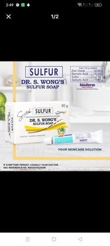 Pwede ba ako gumamit ng sulfur soap and ointment na bioderm? 4 months preggy here❤️