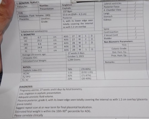 Hi, 4 times na po ako nagpa UTZ and pati CAS po, may placenta previa parin. Medyo natatakot po ako