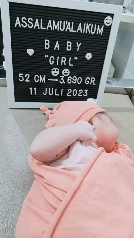 Alhamdulillah lahir lewat Hpl