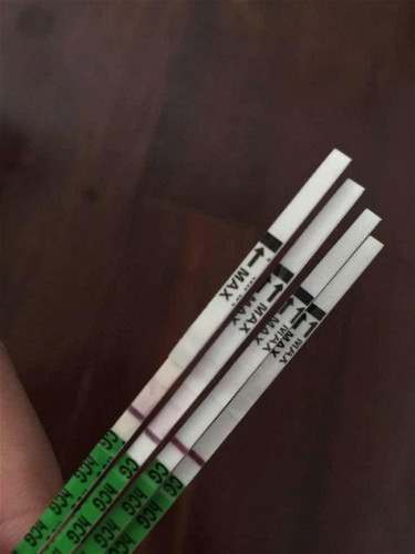 แบบนี้ท้องไหมคะ ตรวจ4รอบขึ้นแบบนี่