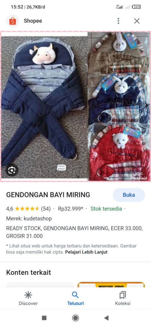 Gendongan instan