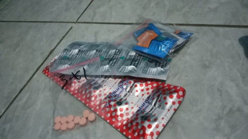 Meriang disertai flu dan batuk