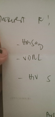 Please help hindi ko po maintindihan yung sulat ng midwife.