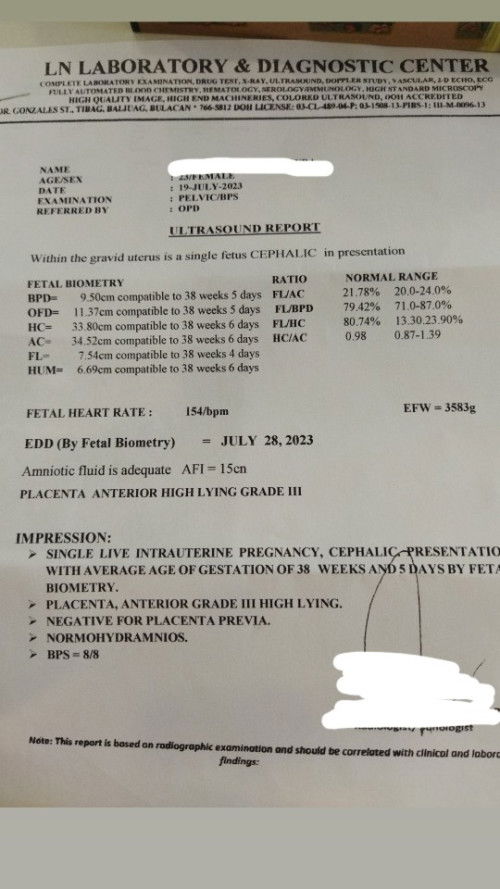 BPS UTZ (38weeks and 3days today)