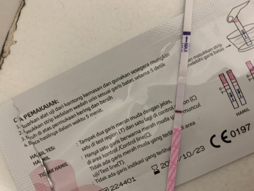 Bun mau tanya kalau ini tanda positif atau belum yah?