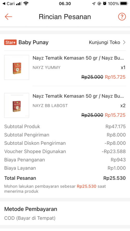 Toko oren diskon sangat memantu