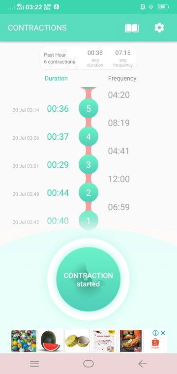 Bun mau tanya ini kontraksi asli/palsu ya tpi skrg sakitnya udah hilang lagi.