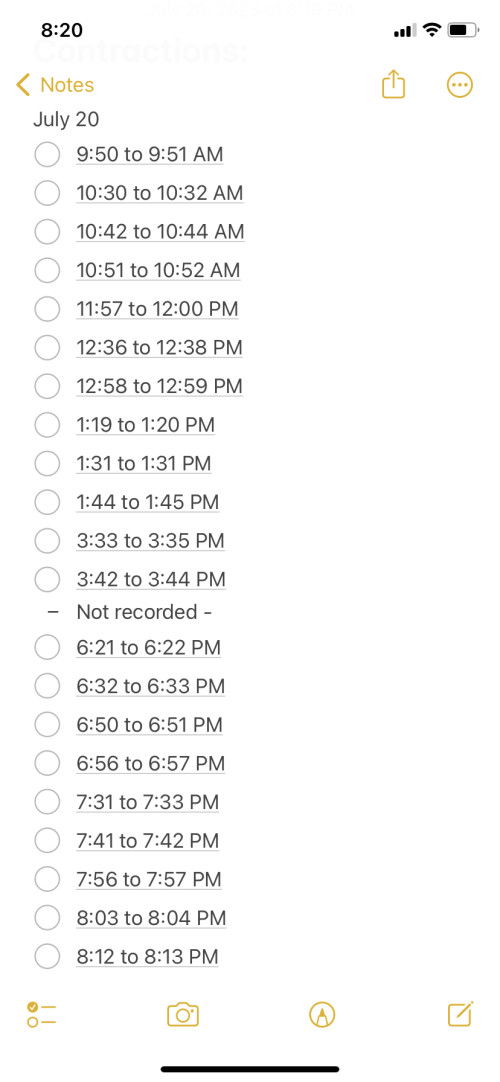 Mahinang contractions