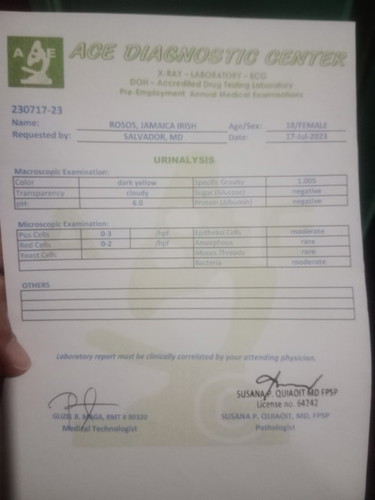 Urinalysis