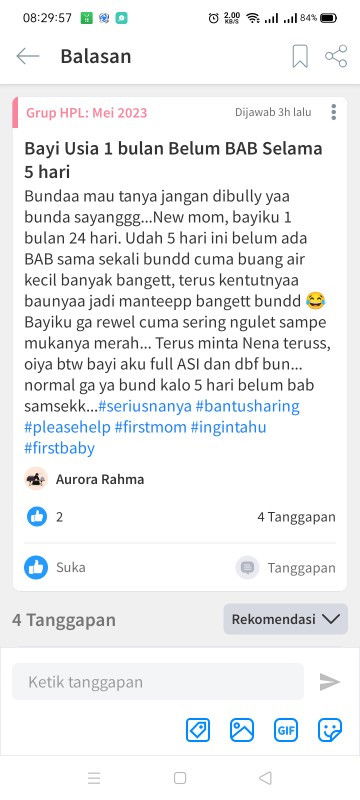 Bayi Pup Setelah Lama tidak Pup