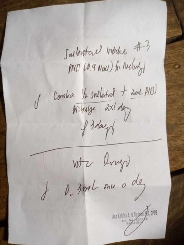 pahelp po magbasa ng reseta ng mga gamot ni baby